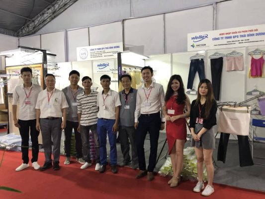 Hội chợ Việt Build - Giàn phơi thông minh Wellex Hàn Quốc